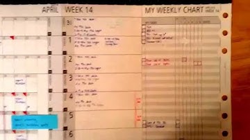 Weekly Review & Setup -- DIYFish Lifemapping Inserts