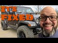UPDATE: Replaced my broken Jeep JL fender
