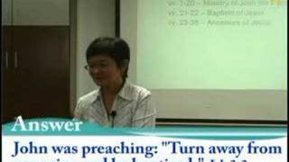 Luke 3.1 - The Ministry of John the Baptist (vv. 1-20) pt 2