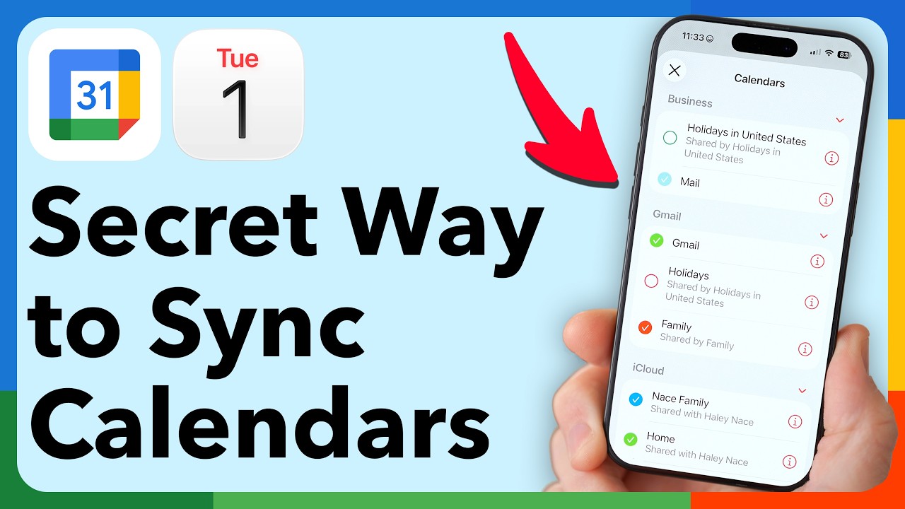 The Secret Way To Sync Google Calendar With Apple Calendar Perfectly ...