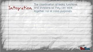 Basic Challenges of Organizational Design