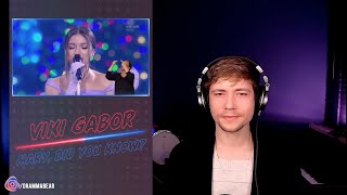 Video thumbnail of "Viki Gabor - Mary, did you know? (Mario, Czy Już Wiesz?) / REACTION!!!"