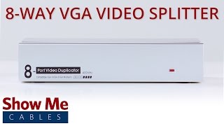 8-Way VGA Video Splitter Extender (1-in/8-out) #47-100-006