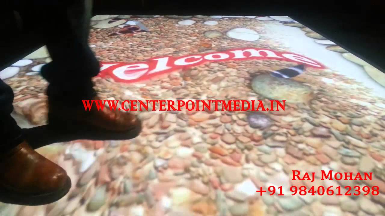 A INTERACTIVE FLOOR PROJECTION RENTAL IN CHENNAI INDIA 09840612398
