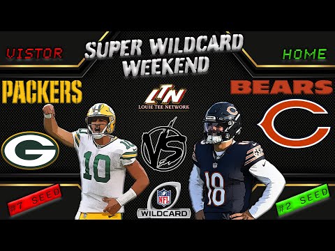 Green Bay Packers Chicago Bears Wildcard Weekend OVERTIME Instant Postgame Analysis LIVE 