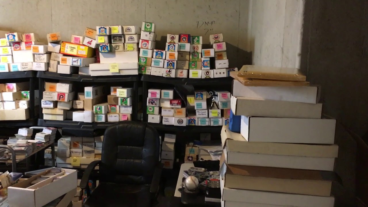 Baseball Card Room Restoration The Beginning YouTube