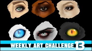Painting Eyes Challenge [WAC#13]