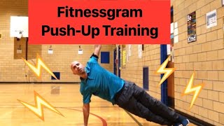 PhysEdZone:  Fitnessgram “Push-Up Training" Distance Learning PE