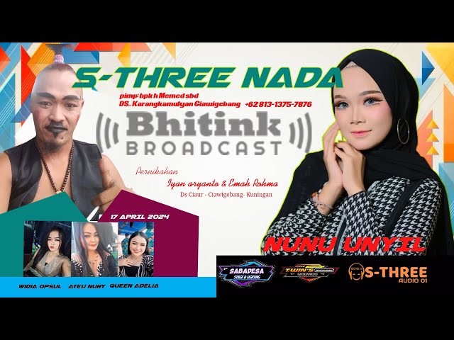 S-THREE NADA LIVE DS. CIHAUR 17 APRIL 2024 SIANG class=