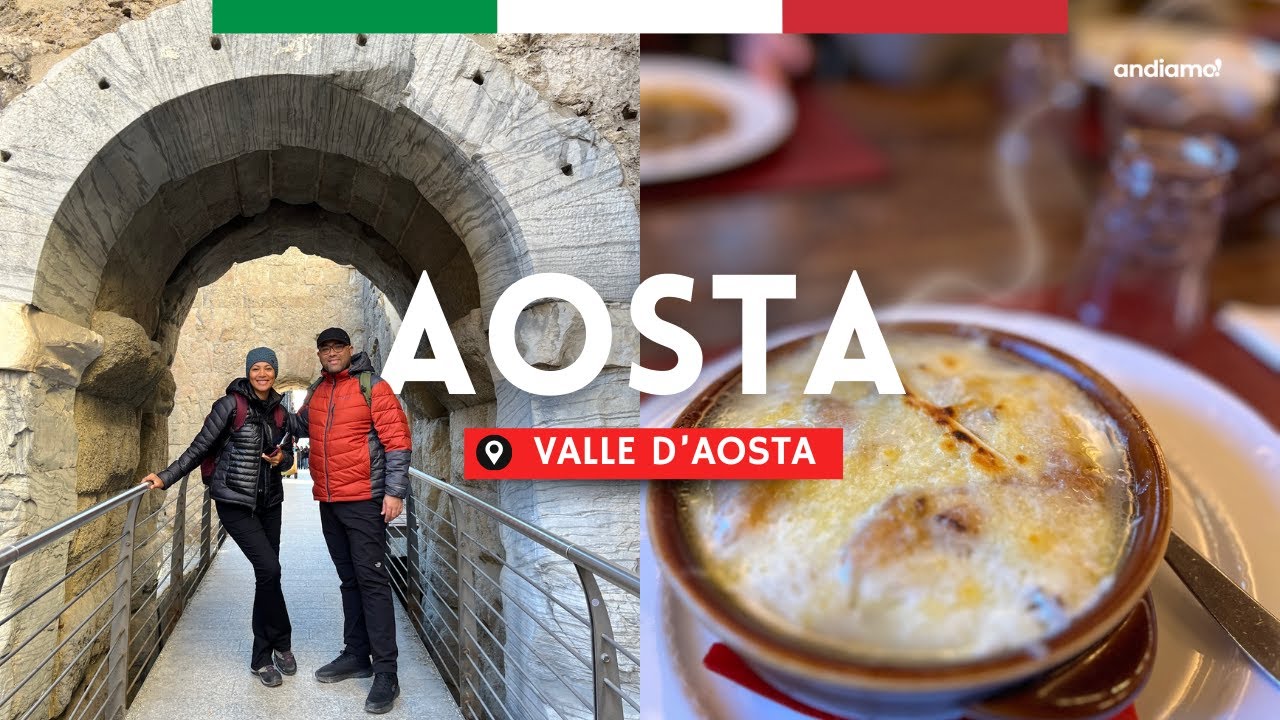 AOSTA toque francês na ITÁLIA | Andiamo!