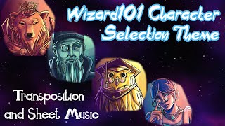 Video thumbnail of "Wizard101 Entrance Character Selection Theme *TRANSCRIBED* [sheet music in the description]"