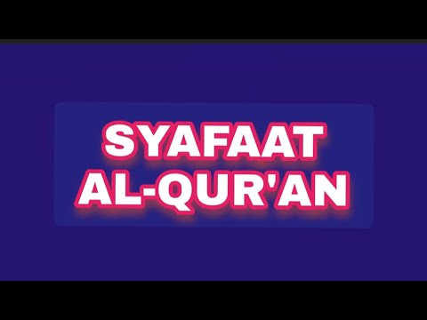 SYAFAAT AL-QUR'AN @yaminhasibuan319