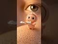 🌿 Shrink Open Pores Fast 🌿 #glowingskin #openpores #beautytips #skincareroutine #youtubeshorts