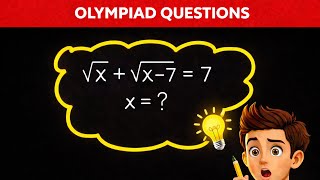 Olympiad Question That Confuses Everyone! Can You Find x