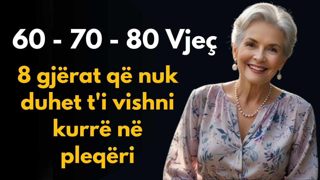 8 gjërat që nuk duhet t'i vishni kurrë në pleqëri