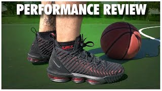 nike lebron 16 review