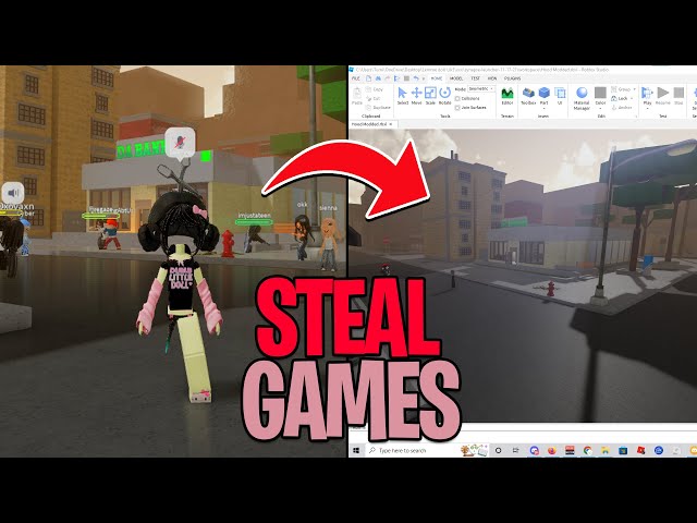 How To Steal/Copy Any Games On Roblox For Free 