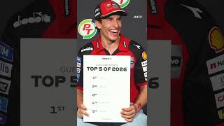 Marc \u0026 Alex Marquez and Bez predict the 2026 Top 5 🔮