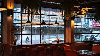 Rainy Thai Cafe Jazz ☕️ Soft Jazz Music in Coffee Shop for Work, Study and Relaxation | 4K screenshot 4