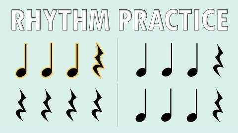 Easy Rhythm Practice for Kids | Quarter Notes & Rests