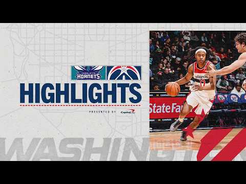 Highlights: Washington Wizards vs. Charlotte Hornets | 02.22.26