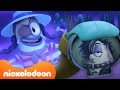 Kamp Koral | SpongeBob, Patrick and Sandy Befriend a Ghost 👻  | Full Scene | Nickelodeon UK