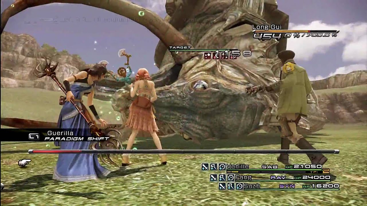 Final Fantasy XIII - Long Gui ( Vanille / Fang  / Sazh )
