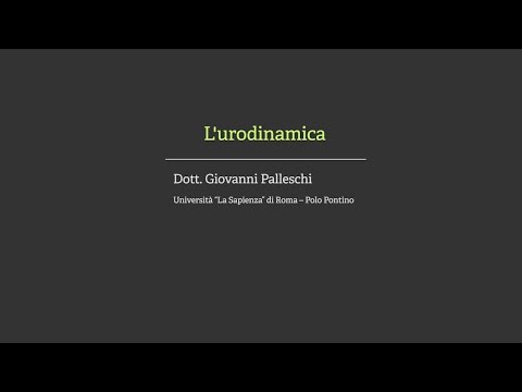Urodinamica: Cura incontinenza urinaria - Urologo Giovanni Palleschi