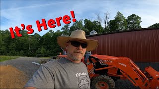 Got the la805 front end loader and already taking it off the kubota l406le!