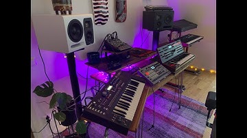 Synth Jam. Sequential Pro 3, Analog rytm, Analog keys.