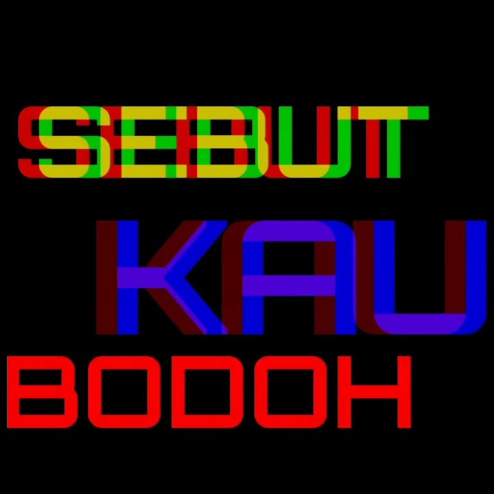 mentahan lirik 'terlalu banyak bacot'