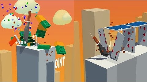 Slice it All 😱✨ All Levels Gameplay  Android , iOS  part 36