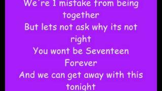 Metro Station - Seventeen Forever (Lyrics)