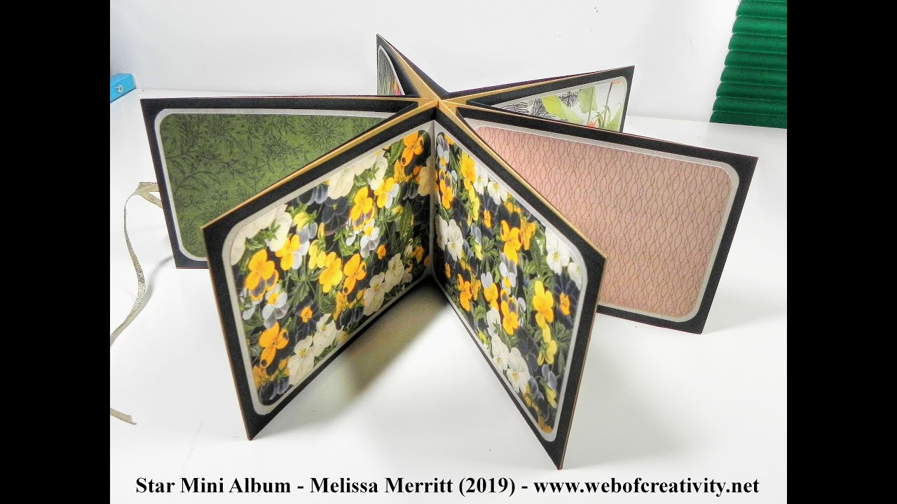 Star Mini Album Tutorial Video