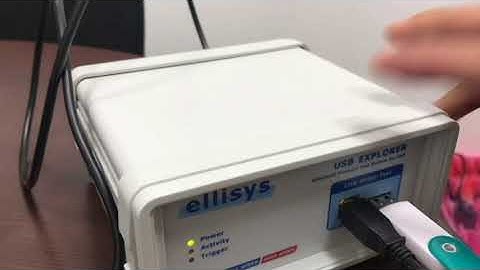 Ellisys USB Explorer 200 USB 2.0 High Speed Protocol Analyzer Tutoring