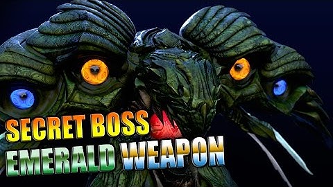 Final Fantasy VII - Secret Boss: Emerald WEAPON