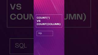 Count(*) vs Count(column) in MySQL