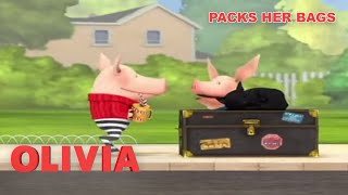 Olivia Packs Her Bags  Olivia The Pig   Episode  Cartoons For Kids