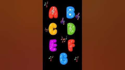 Music Letters ABC Song for Kids | Learn the Alphabet #abcd #alphabetsong #preschoollearning #forkids