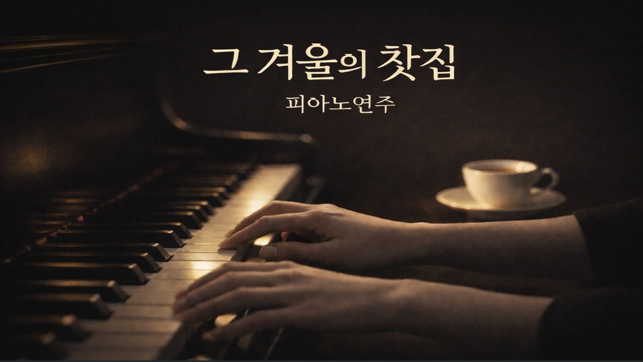 그 겨울의찻집 피아노연주