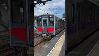 JR西日本山陰本線を走る126系ワンマンカー宍道駅を発車！