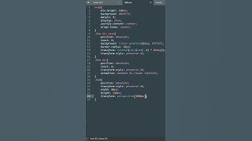 3D Spinner Animation | HTML & CSS