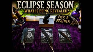 🐦‍⬛ **WHAT IS ECLIPSE SEASON REVEALING FOR YOU | Crow Tarot Pick a Card Reading**