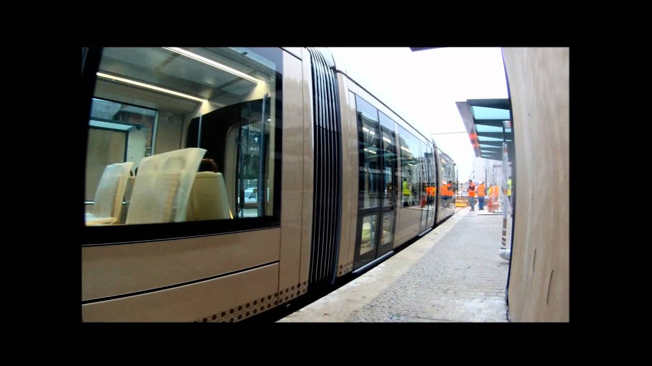 Essais de la ligne B du Tramway d'Orléans - Premier Roulage sur ZE-1