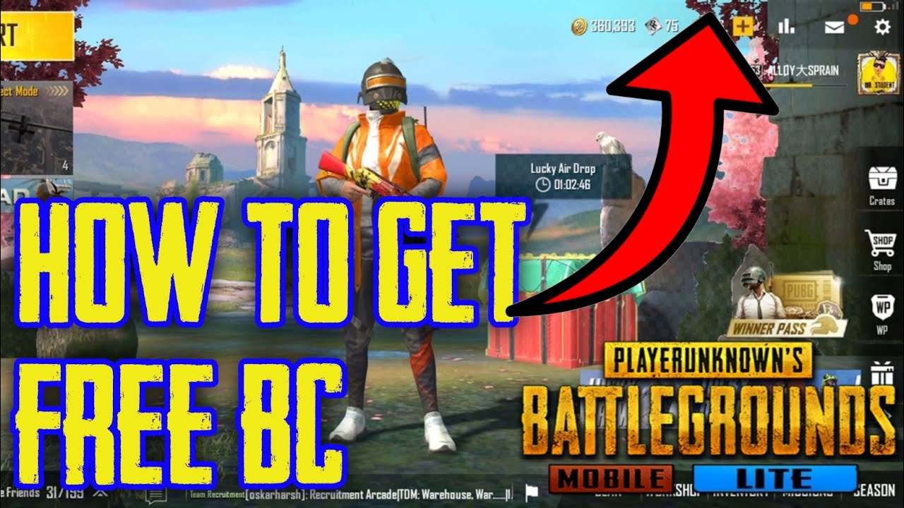 How To Get Free Bc In Pubg Mobile Lite Get
