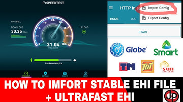 HOW TO IMPORT EHI + UltraFAST Free 1 MONTH INTERNET .ehi FILE TO ALL NETWORKS