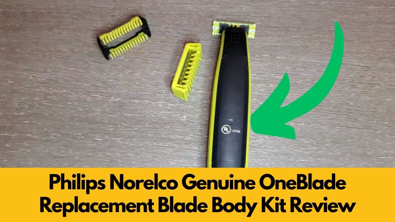 Philips Norelco Genuine OneBlade Replacement Blade Body Kit Review