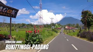 Alternatieve wegen die de ogen strelen met uitzicht op bergen en rijstvelden | wandeltochten 🇮🇩