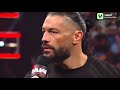 مترجم فقرة رومان رينز وبول هايمن في عرض الرو اليوم WWE RAW 