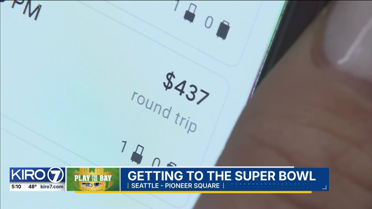 Traveling from Seattle to the Super Bowl